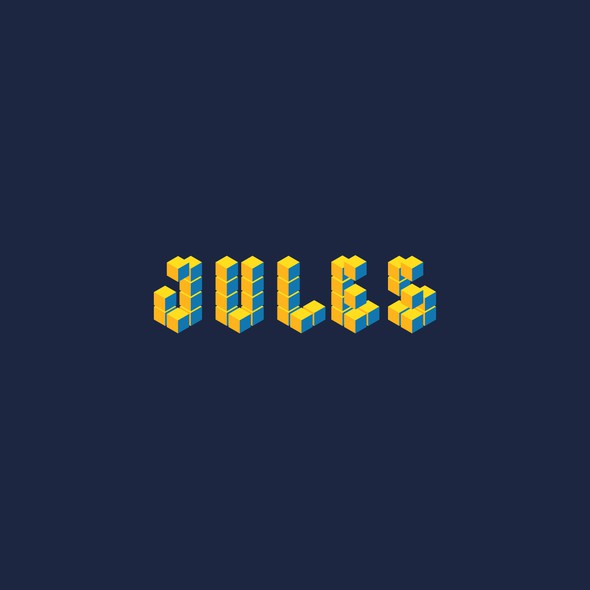 3D gold logo with the title 'Jules Ventures'