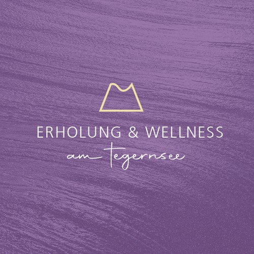 Flood logo with the title 'Erholung und Wellness Logo'