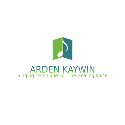 Singer logo with the title 'school music logo design'