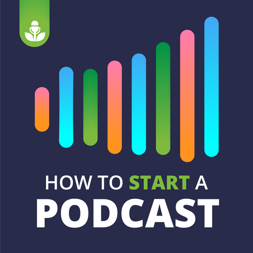 Cool artwork with the title 'Podcast banner'