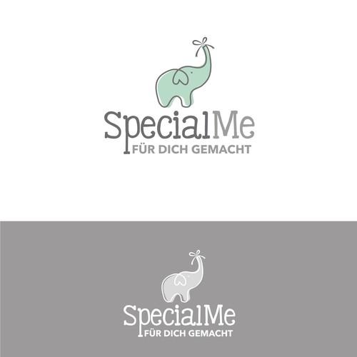 Lovely logo with the title 'Elephant logo'