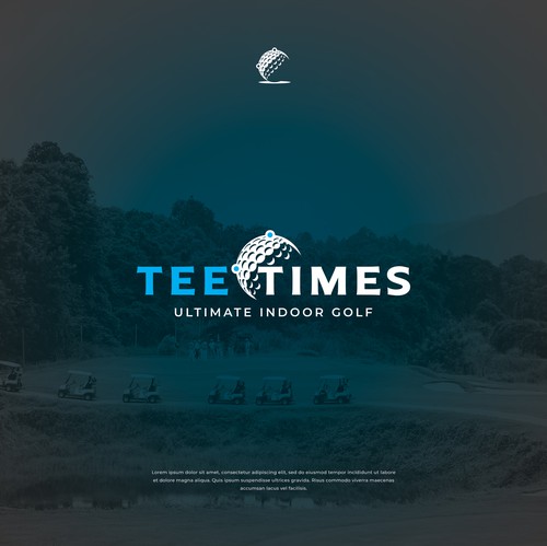 Ideal logo with the title 'Tee Times'
