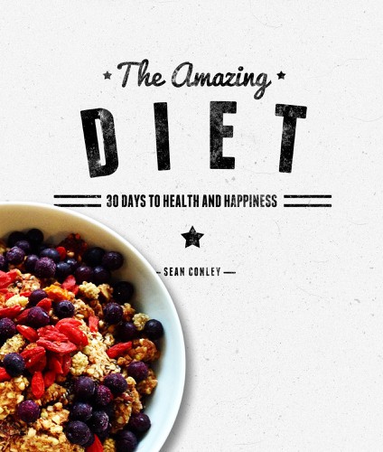 Diet book cover with the title 'The Amazing Diet'