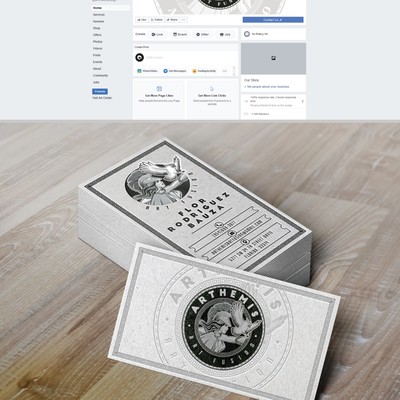 Business Cards and Social Presence for a Personal Brand