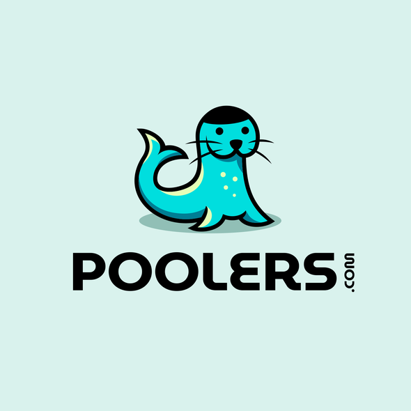 Seal design with the title 'POOLERS'