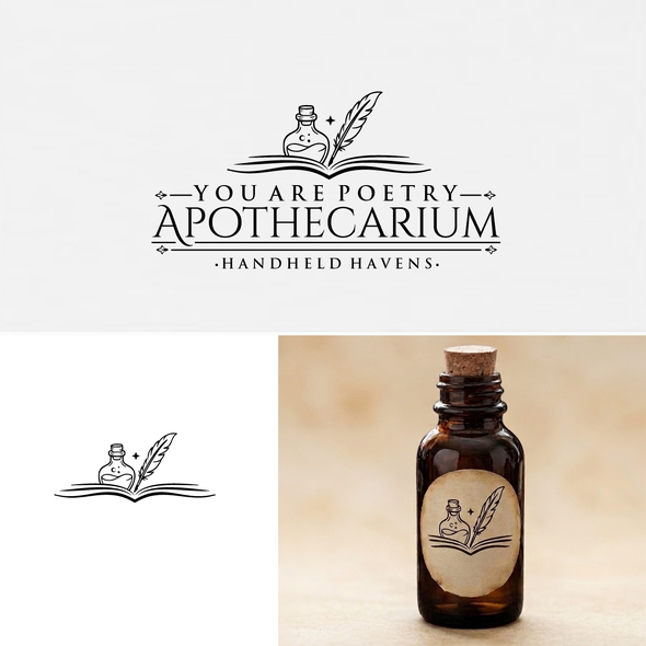 Poetry logo with the title 'You Are Poetry Apothercarium'