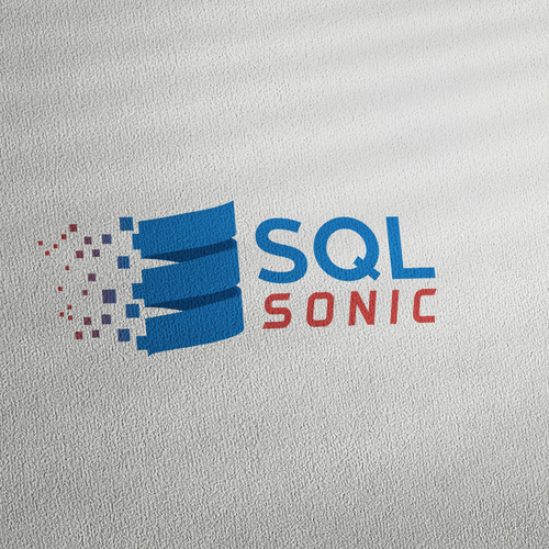 Database design with the title 'SQL Sonic Logo Design '