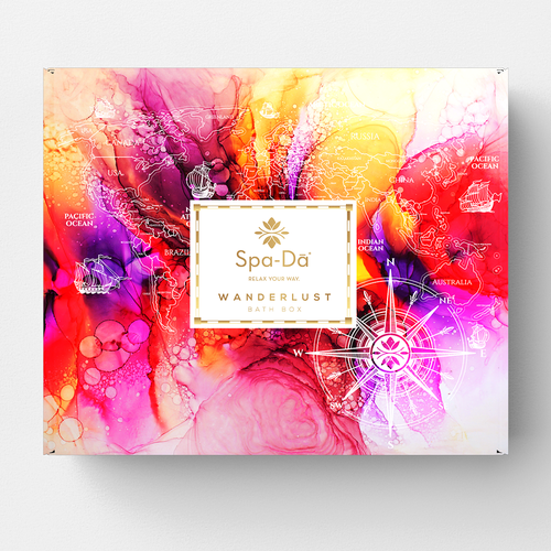 Pink packaging with the title 'Spa-Da'