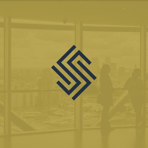 Government logo with the title 'Bold logo concept for Synerje'