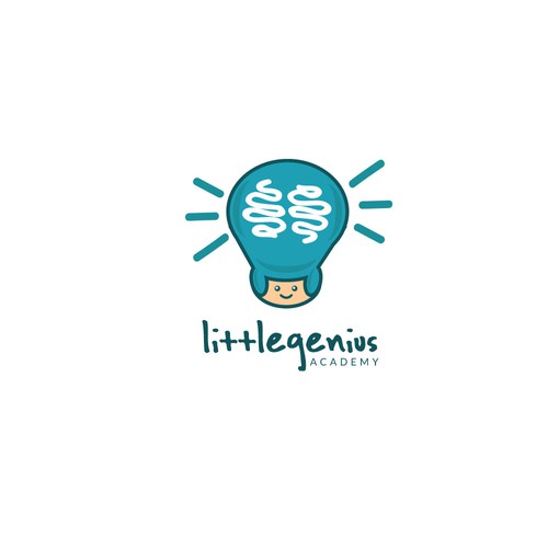 Genius logo with the title 'Little Genius Academy'