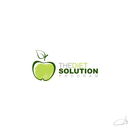 Diet logo with the title 'THE DIET SOLUTION PROGRAM'
