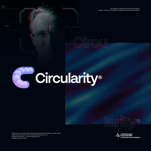 Environmental brand with the title 'Circularity'