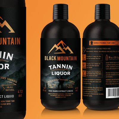Product Label Design for Rugged, Outdoors Lifestyle Brand