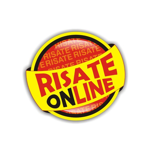 Online marketing design with the title 'Risate Online '