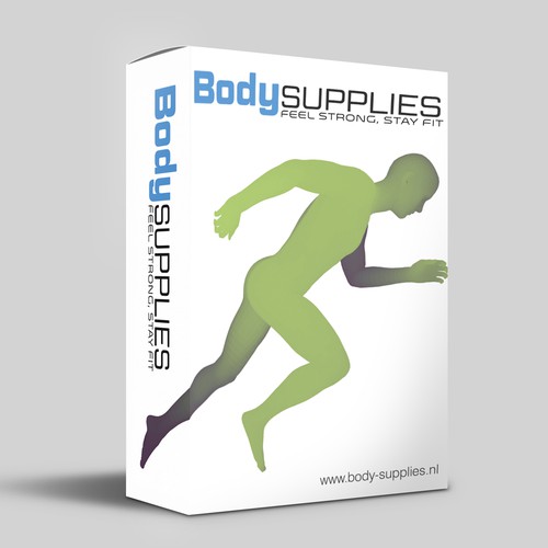 Fitness packaging with the title 'Packaging'