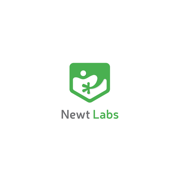 Reptile logo with the title 'Abstract Newt Labs'