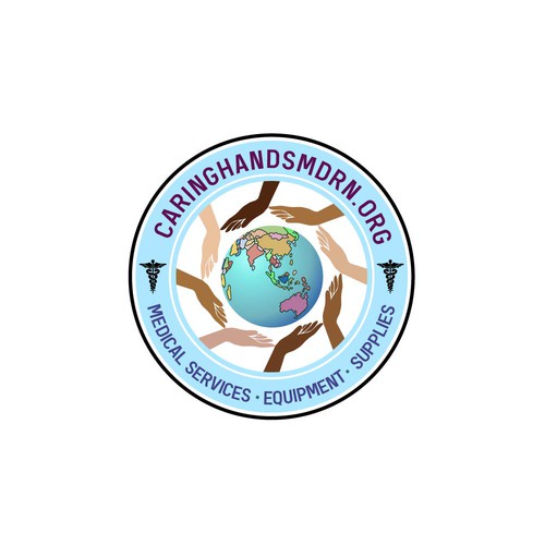 Hospital logo with the title 'charinghandsmdrn'