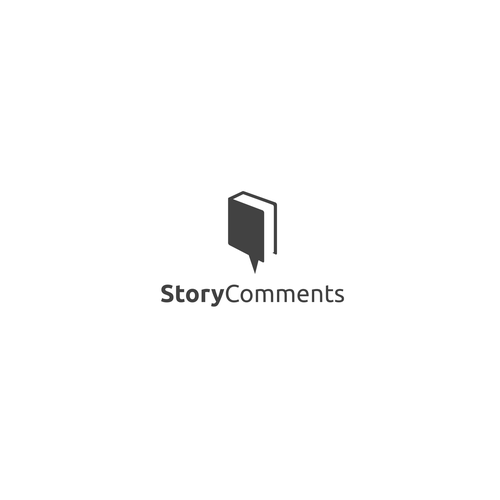 Story logo with the title 'Story comments '