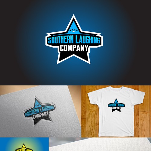 Comedy logo with the title 'Concept for Comedy Logo'