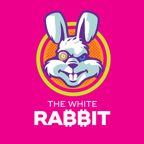 Crypto brand with the title 'The White Rabbit'