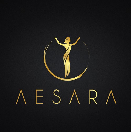 Fashion logo with the title 'Environmentally friendly fashion label'