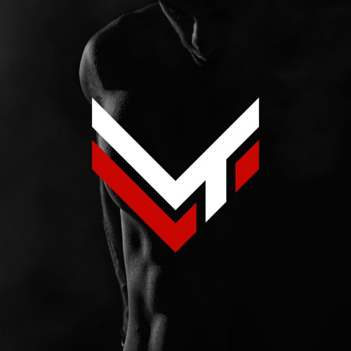 Personal training logo with the title 'VT Monogram logo'
