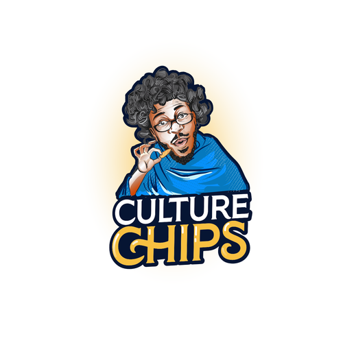 Snack logo with the title 'Logo for Culture Chips'