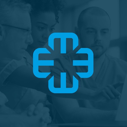 Medical practice logo with the title 'Logo design concept for Healing Journey Medical Experts'