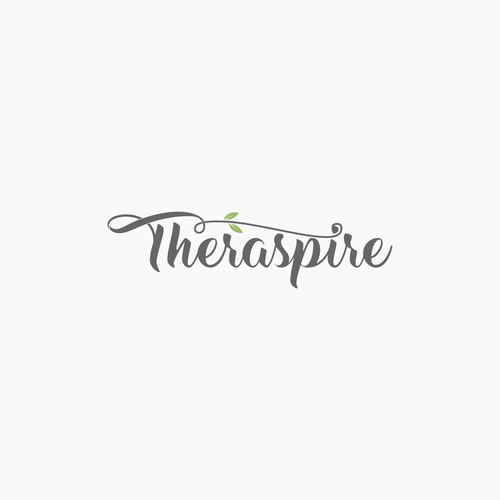Healing logo with the title 'Theraspire'