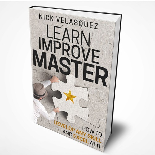 Black and white book cover with the title 'Book Cover'