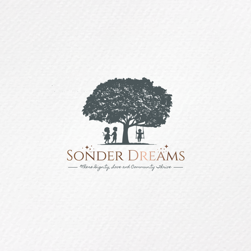 Friend design with the title 'Logo | Sonder Dreams'