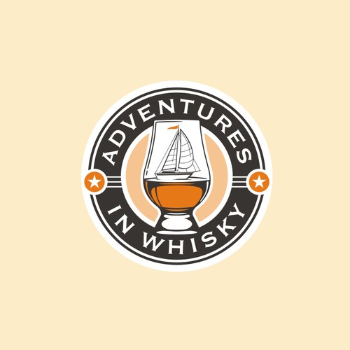 Sail logo with the title 'Adventures in Whisky'