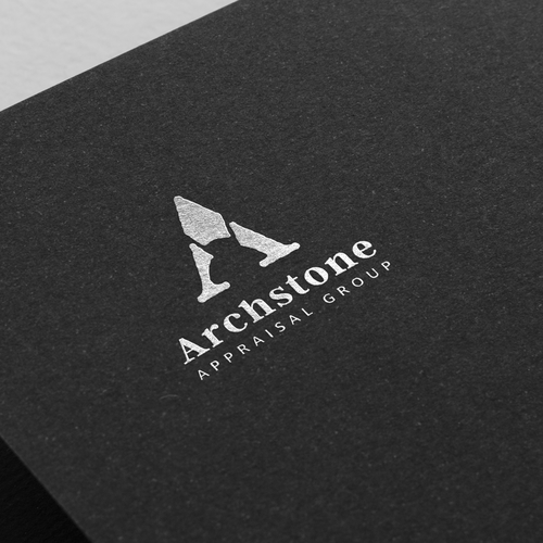 Stone logo with the title 'Logo for Archstone Appraisal Group'