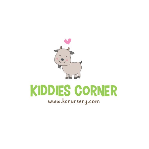Lovely logo with the title 'logo for a kids nursery center'