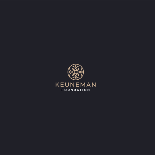 Foundation design with the title 'Keuneman Foundation'