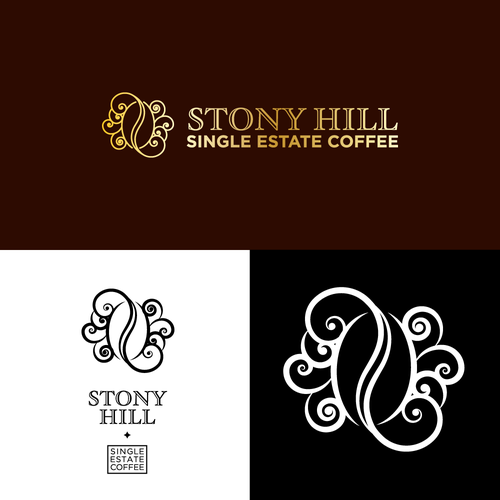 Ground design with the title 'Coffee Aromas'