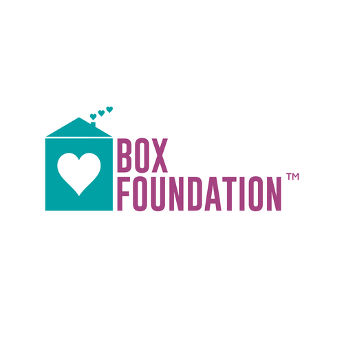 Heart design with the title 'Box Foundation'