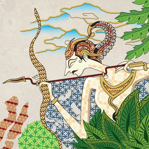 Custom illustration with the title 'illustration for 99 community'