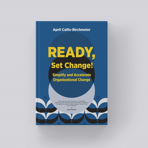 Yellow book cover with the title 'ready, set change!'