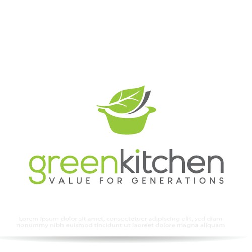 Kitchenware design with the title 'Playful logo for eco friendly kitchenware retail'