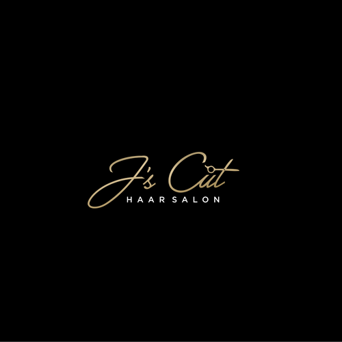 Elegant brand with the title 'Elegant logo for Hair salon'