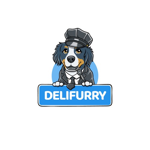 Service design with the title 'Adorable Dog Logo for a Pet Transportation Business'
