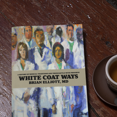 Medical book cover with the title 'White Coat Ways '