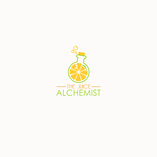 Drink brand with the title 'juice alchemist'