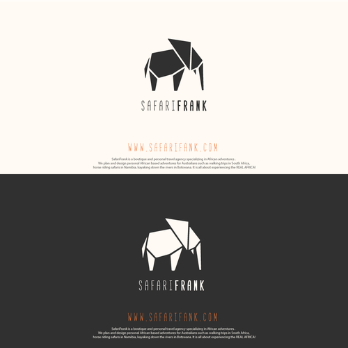 Safari design with the title 'SafariFrank'