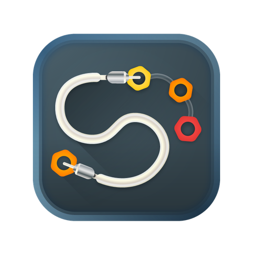 IOS design with the title 'programming app icon Swiboe'