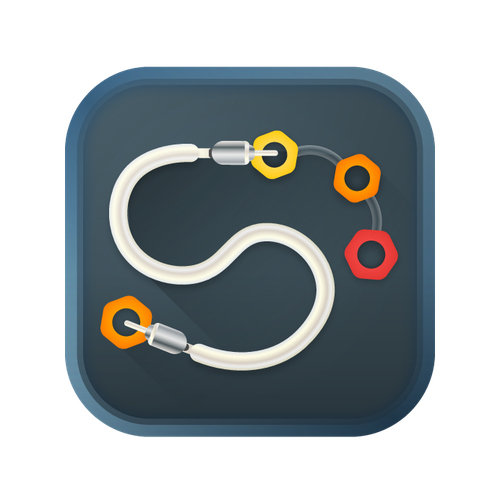 Programming design with the title 'programming app icon Swiboe'