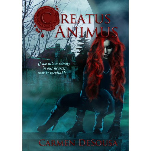 Superhero book cover with the title 'Book Cover: Novel'