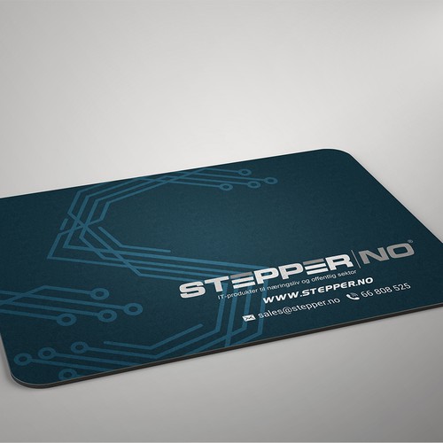 Pad design with the title 'Pad Design for IT company'