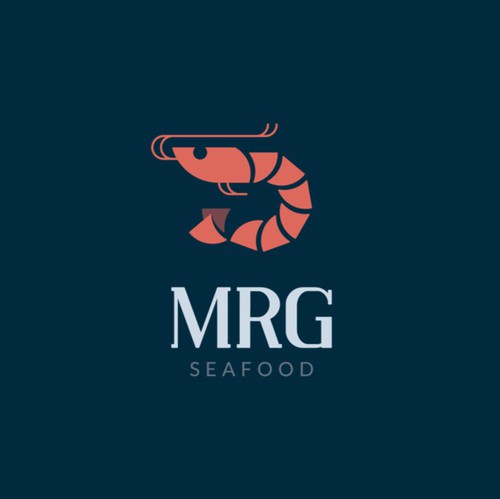 Seafood brand with the title 'MRG Seafood'